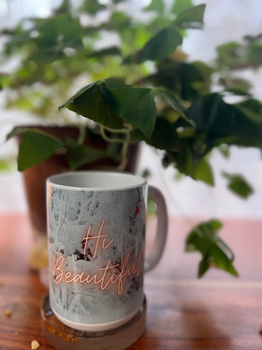 "Hi Beautiful" Mug