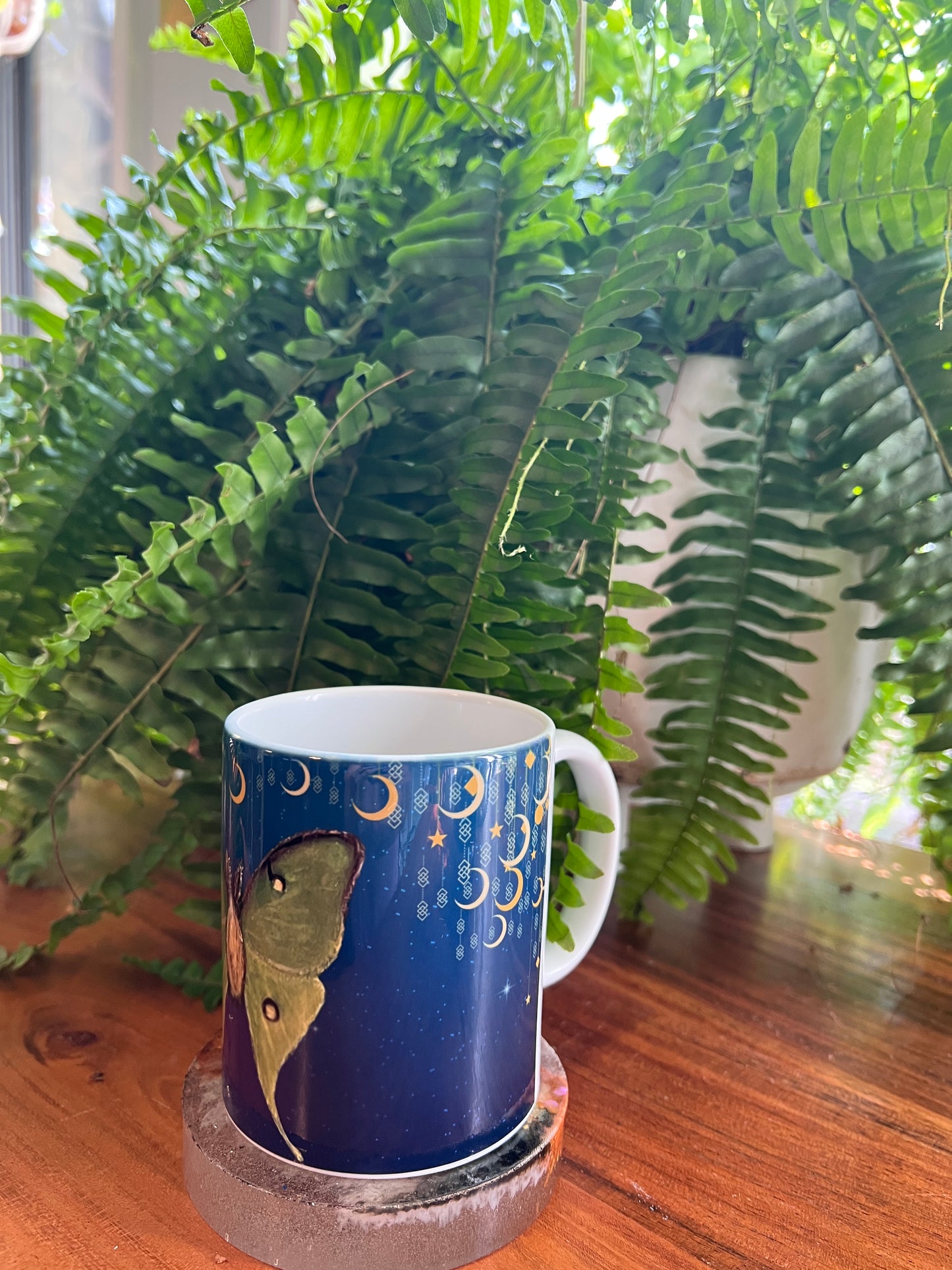 Celestial Luna Moth Mug