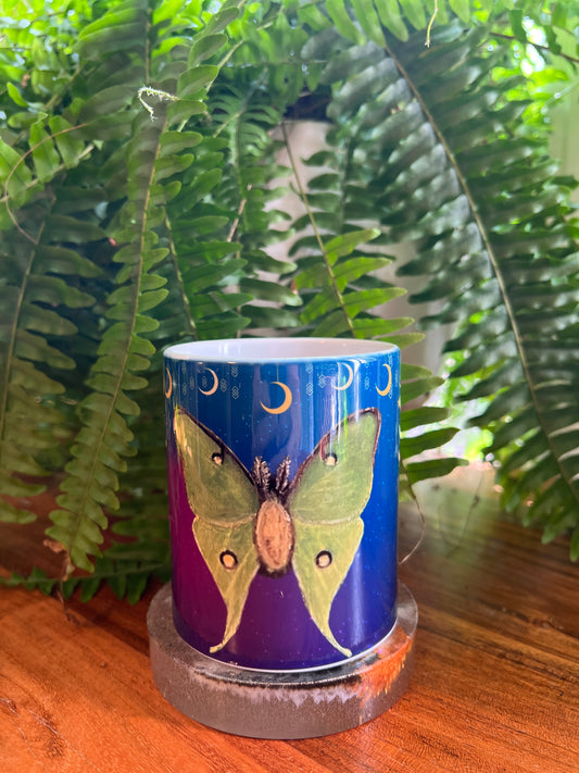 Celestial Luna Moth Mug