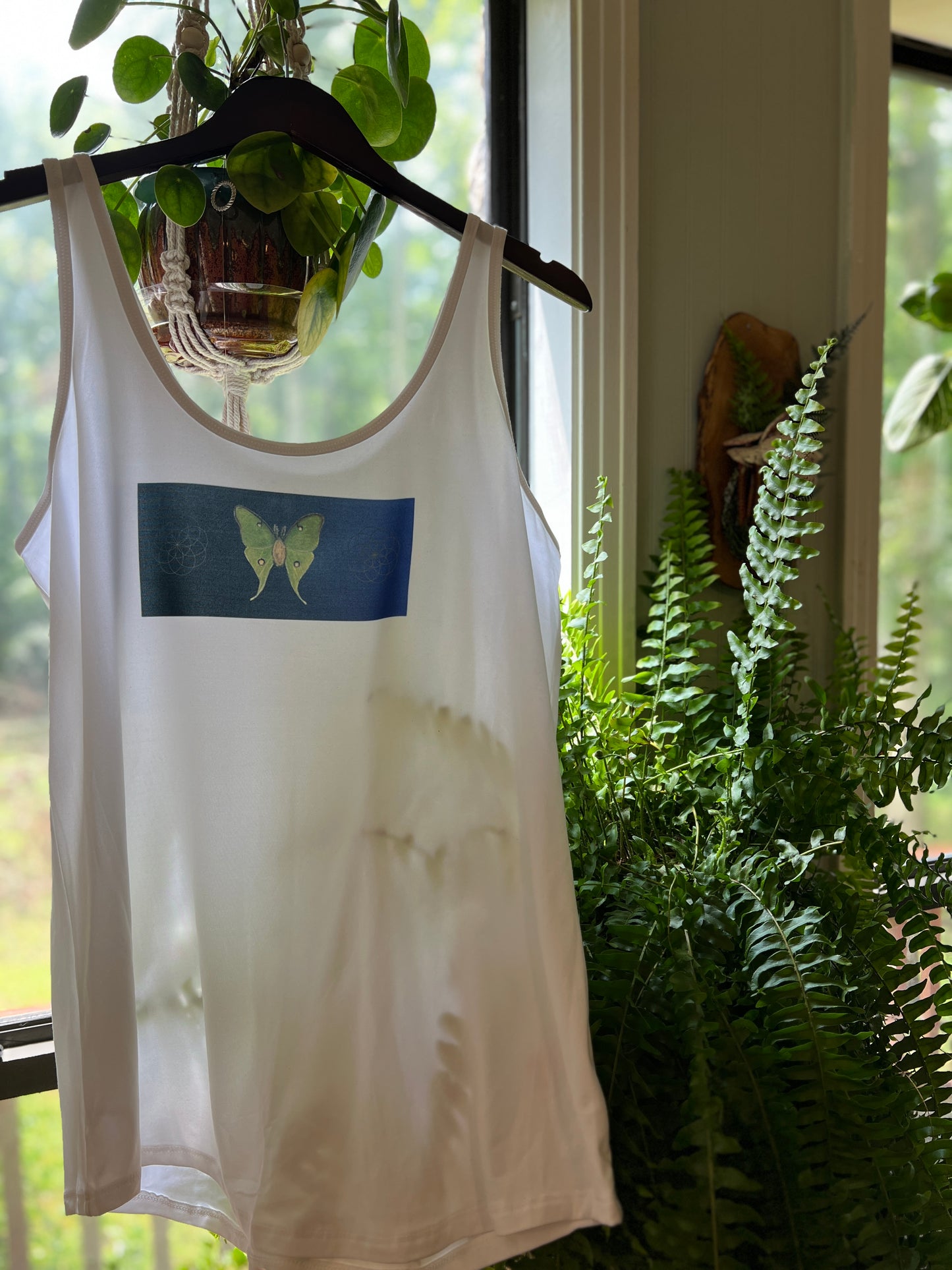 Sleeveless Luna Moth T-Shirt